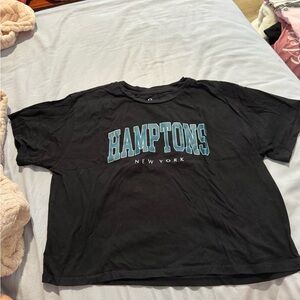 Black Graphic Short Sleeve Tee